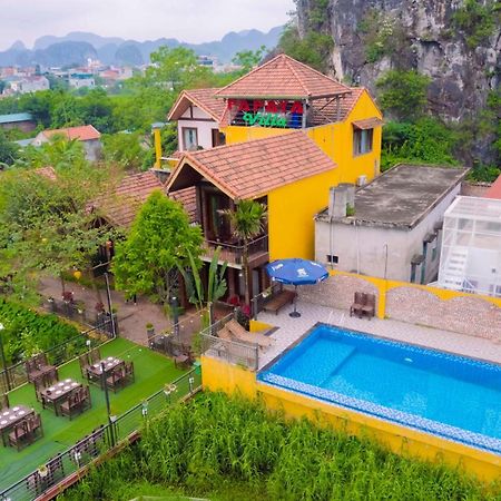 Ferienwohnung Papaya Bungalow & Rice Fields Ninh Binh Exterior foto