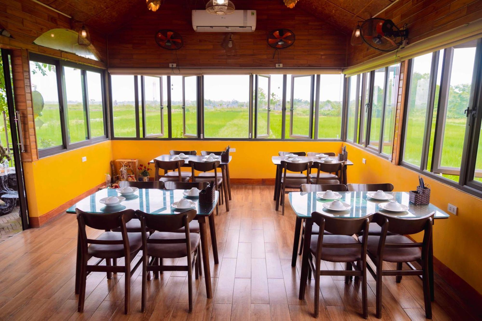 Ferienwohnung Papaya Bungalow & Rice Fields Ninh Binh Exterior foto